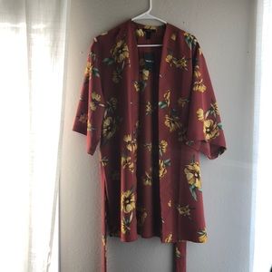 Flower kimono
